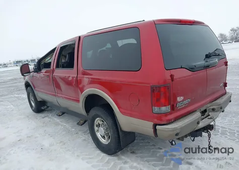 2005 Ford Excursion Eddie Bauer from USA, damaged, VIN 1FMNU45SX5ED41312